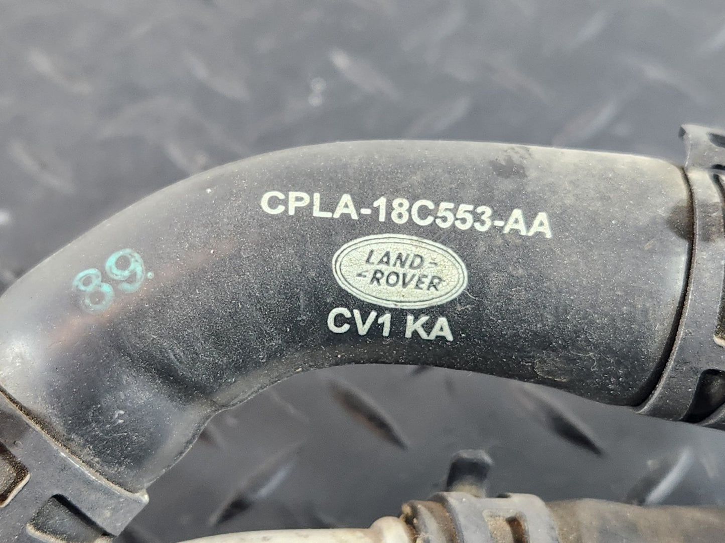 13-23 RANGE ROVER SPORT L494 COOLANT HOSE PIPE LINE CPLA-18C553-AA