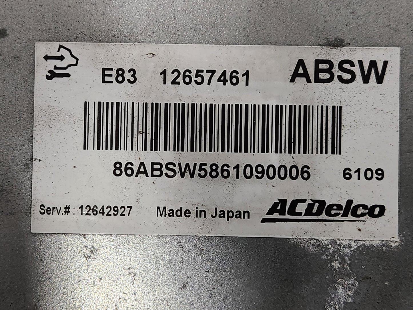 Vauxhall Corsa MK4 (E) (4500) Hatchback Genuine Engine Control Unit ECU 12657461