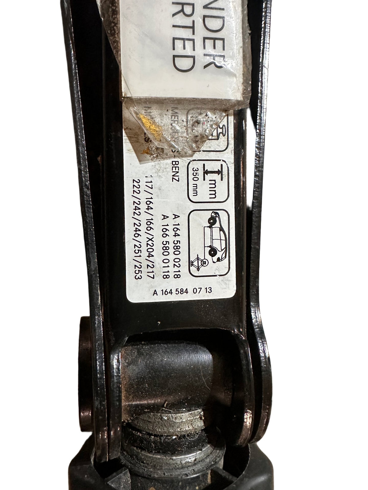Mercedes-Benz ML350 CDI W166 Jack a1645840713