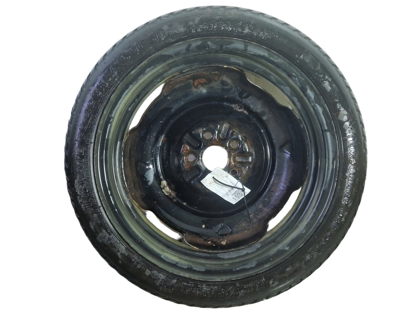 Toyota Prius MK2 (NHW20) Hatchback 16" Spare Wheel 125/70/16