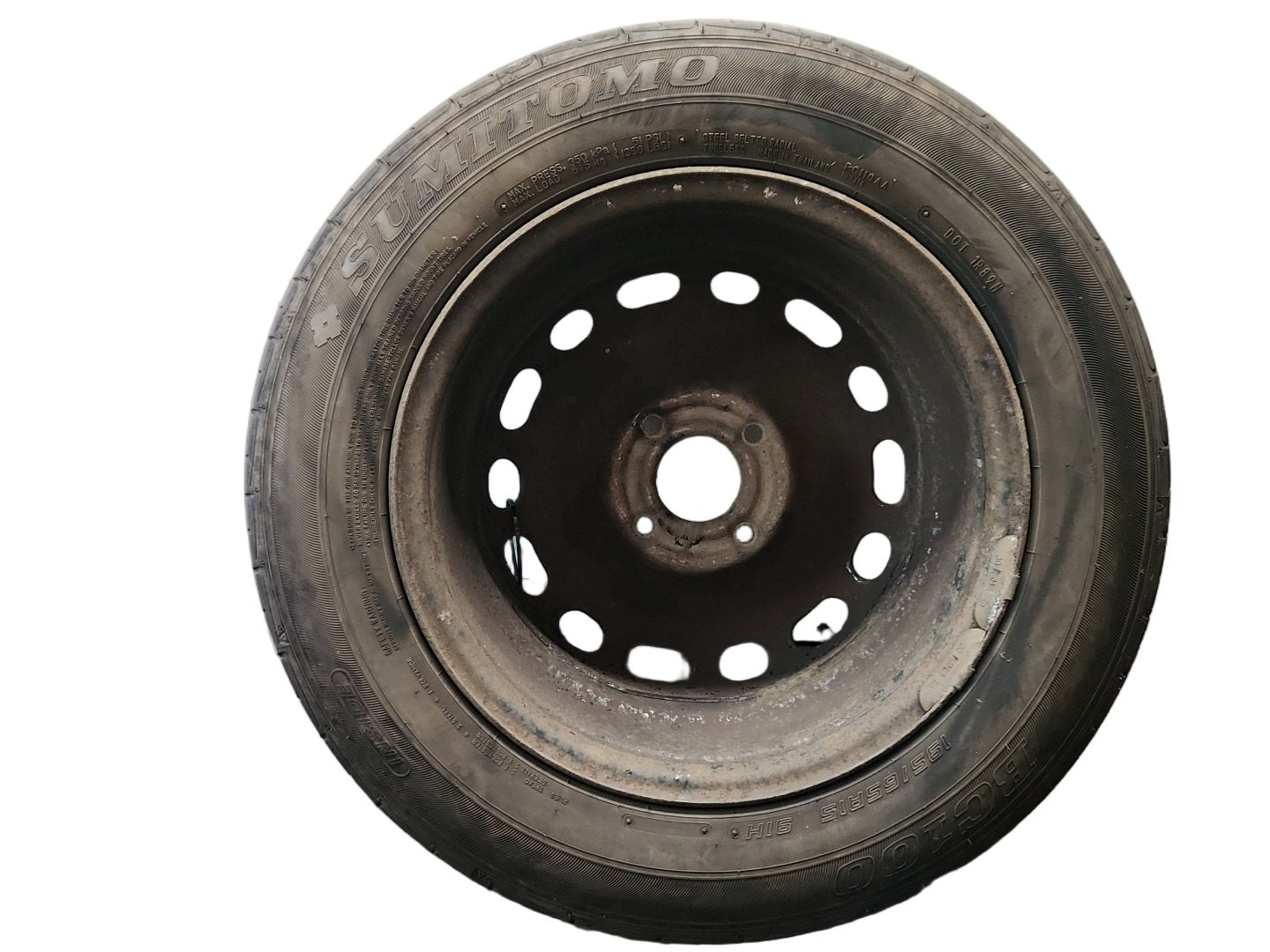 Peugeot Partner B9 Cargo Van 15" Steel Wheel with Tyre 195/65/15