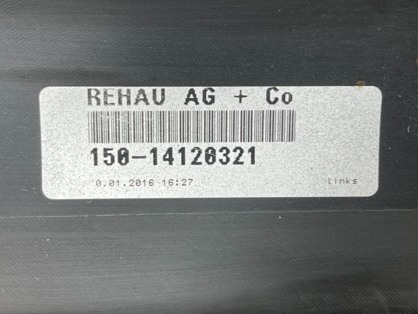14-21 MERCEDES BENZ C CLASS W205 LEFT N/S SKIRT IN BLUE 980 A2056906902
