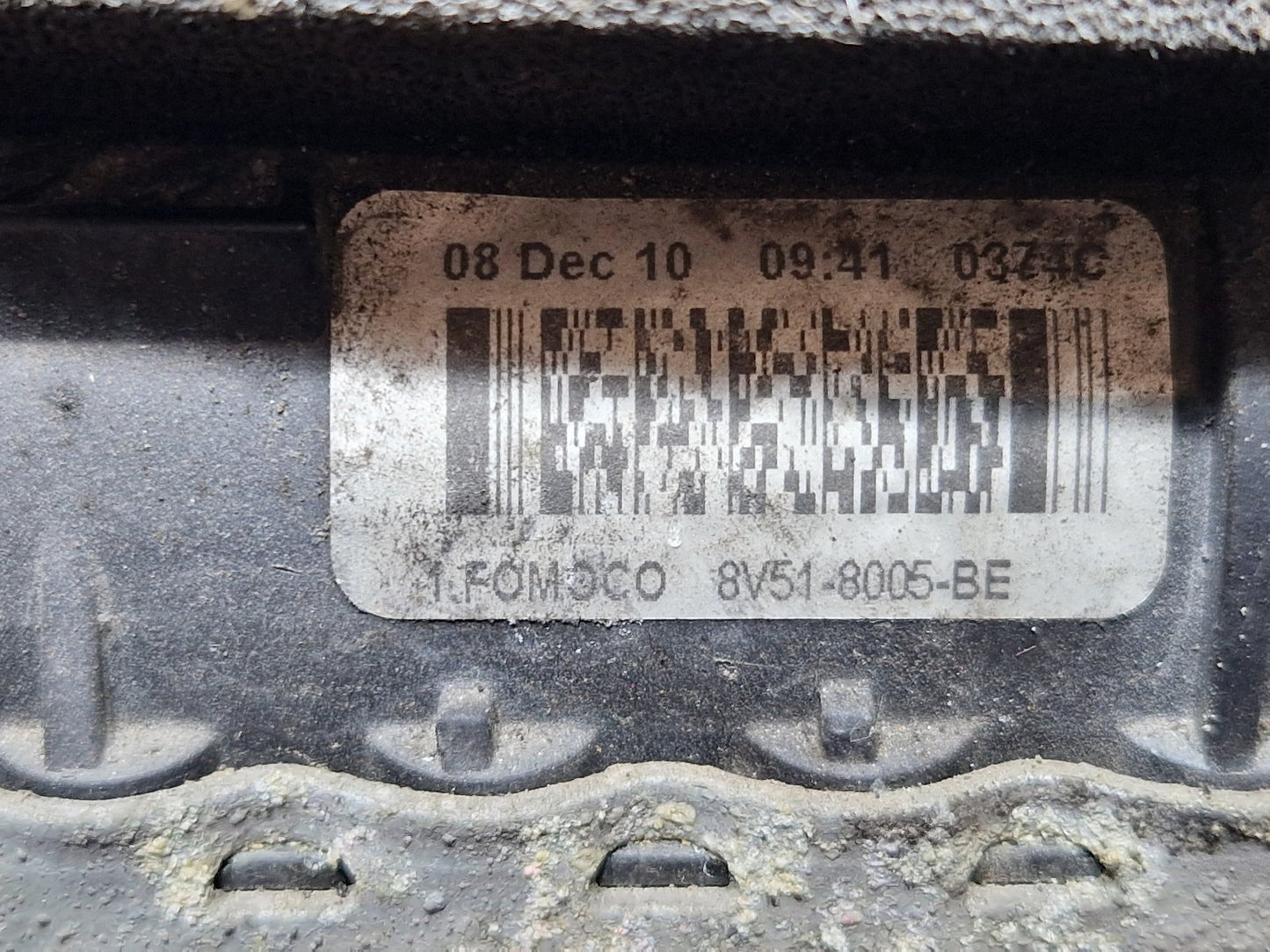 Ford Fiesta 1.6LL Petrol 88.0kw HXJB Genuine Water Coolant Radiator 8V51-8005-BE