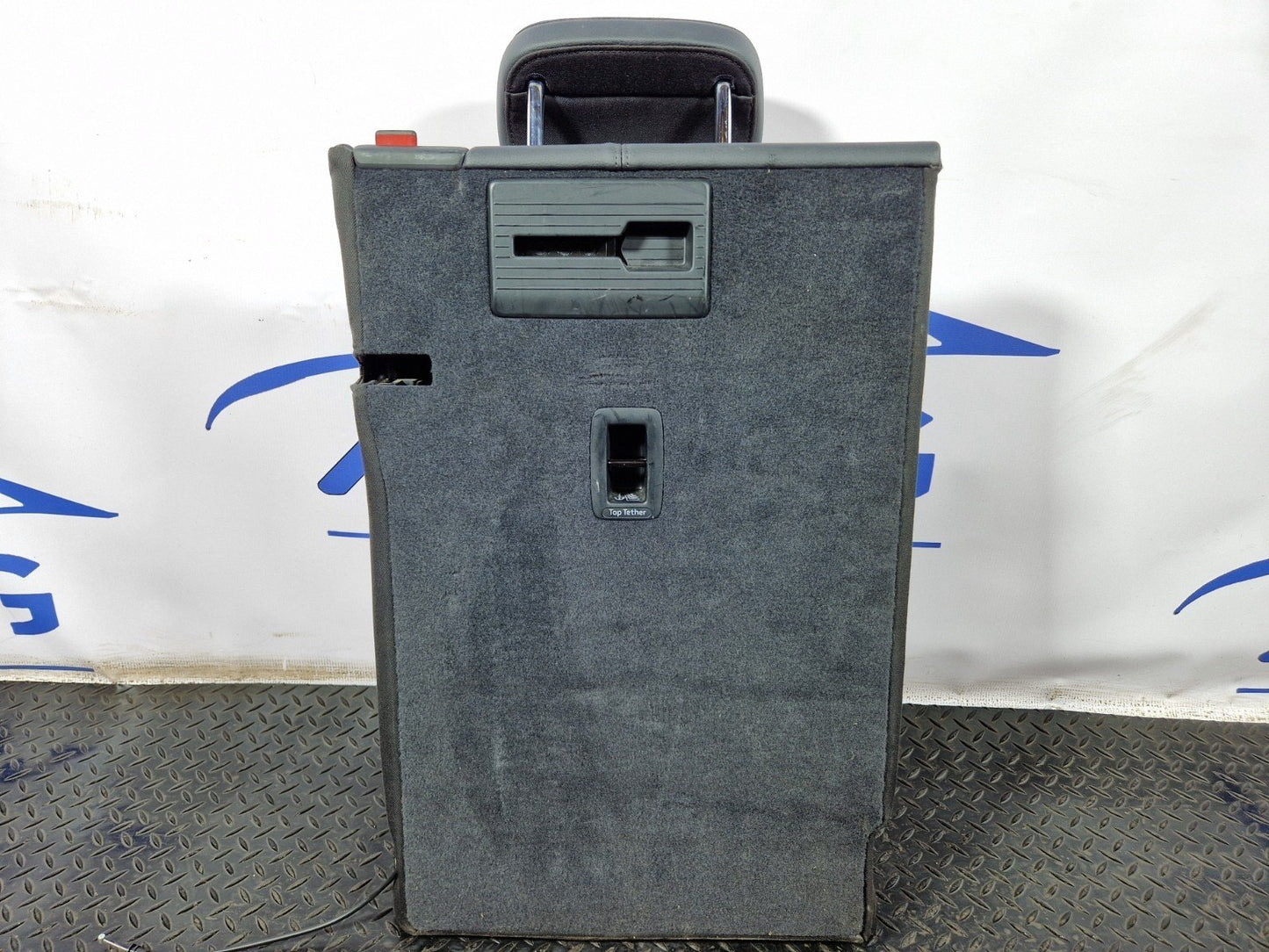 16-19 AUDI A4 B9 AVANT N/S/R REAR LEFT LEATHER BLACK SEAT BACKREST