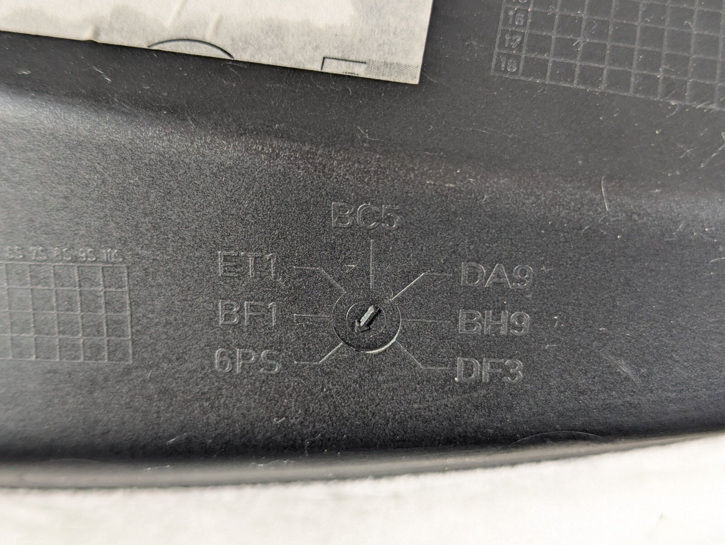 Audi A8 4H Rear Right Interior C Pillar Step Plate Trim 4H0864608F