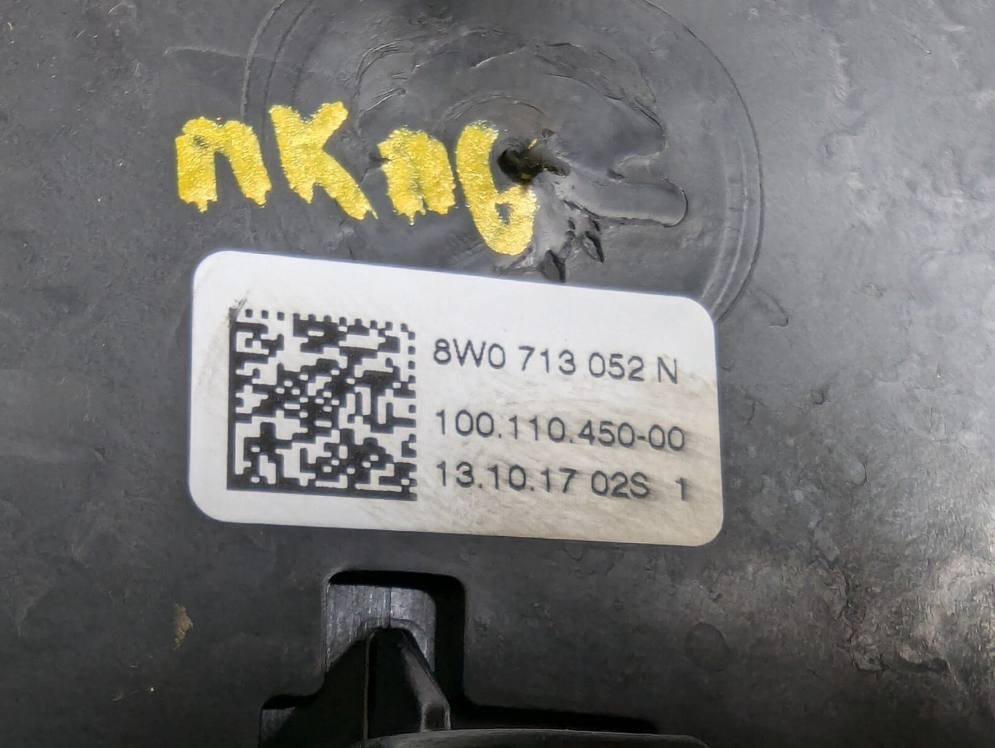 16-19 AUDI A4 B9 GENUINE OEM GEAR EMERGENCY RELEASE MODULE LINKAGE 8W0713052N