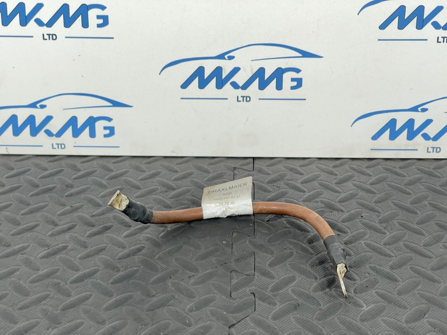 14-21 MERCEDES BENZ C300 W205 GENUINE NEGATIVE BATTERY WIRE CABLE A2055402027