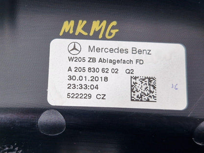 14-21 MERCEDES BENZ W205 OEM CENTRE CONSOLE REAR COMPARTMENT STORAGE A2058306202