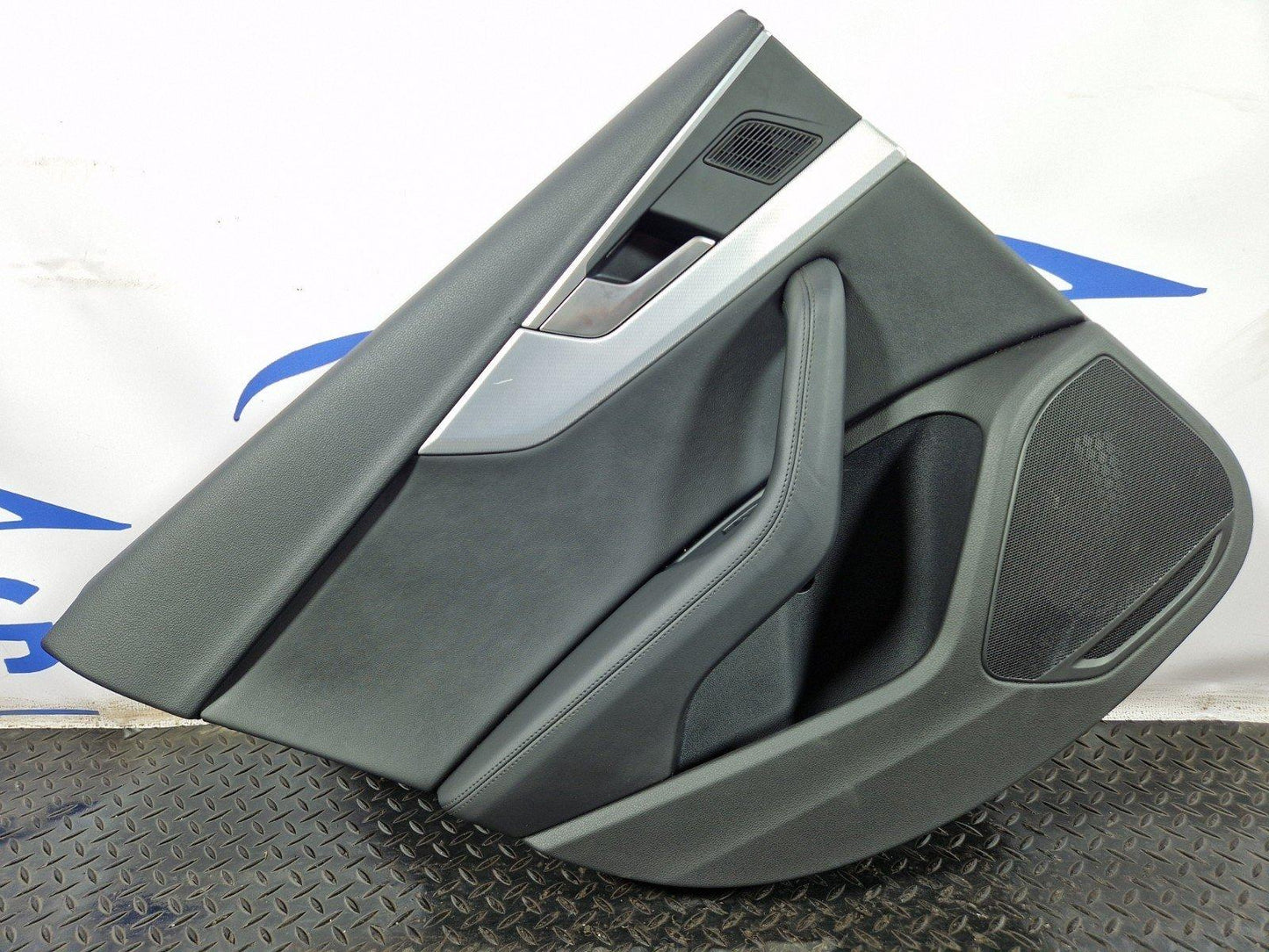 16-19 AUDI A4 B9 GENUINE REAR LEFT N/S/R LEATHER DOOR CARD PANEL