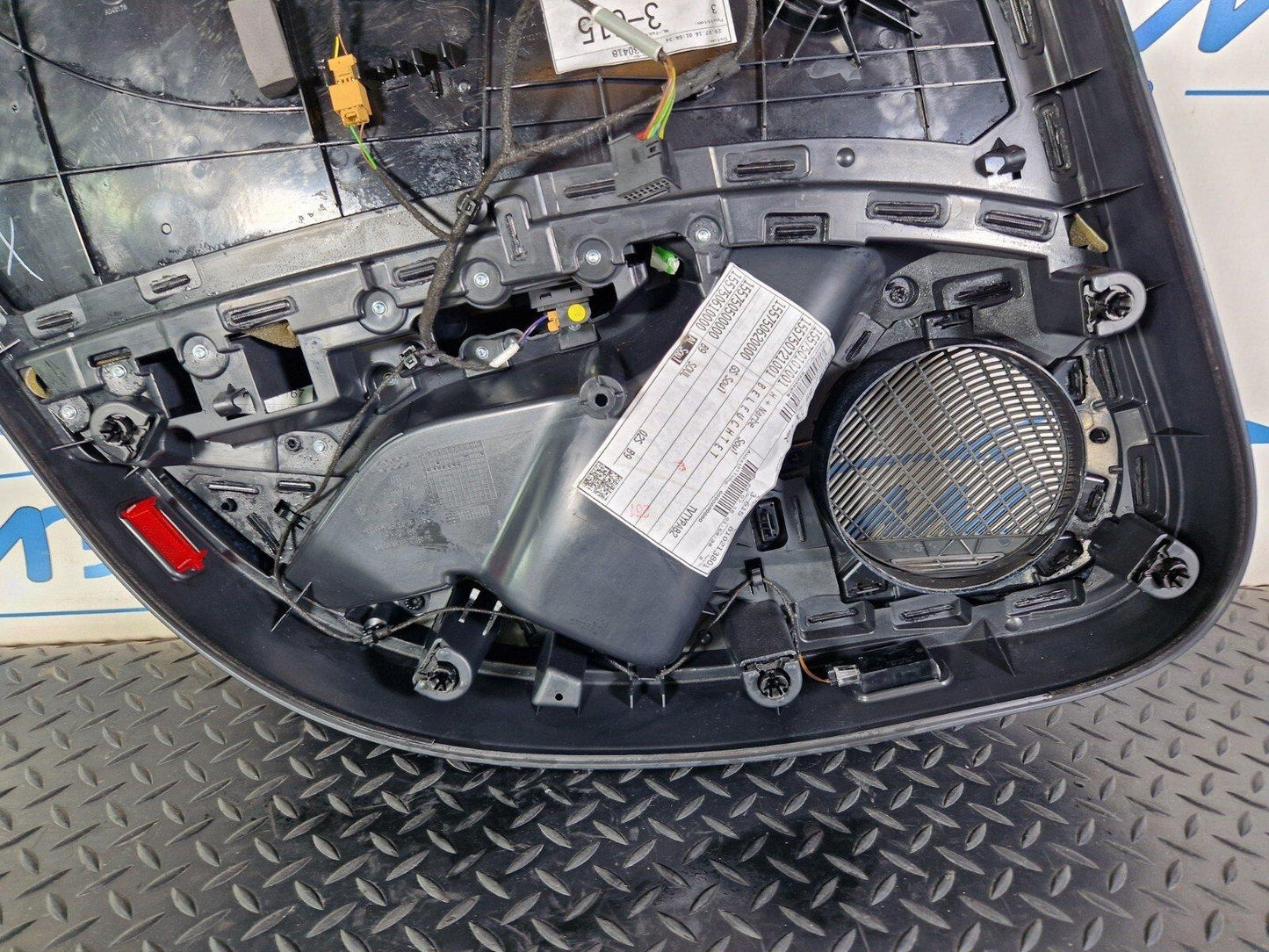 16-19 AUDI A4 AVANT B9 REAR RIGHT SIDE BLACK LEATHER DOOR CARD 8W0867488