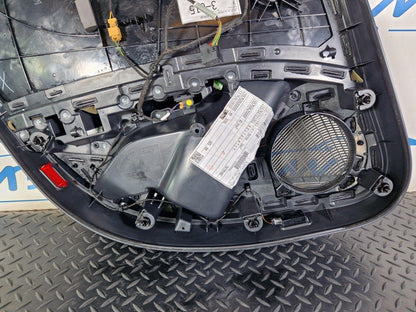 16-19 AUDI A4 AVANT B9 REAR RIGHT SIDE BLACK LEATHER DOOR CARD 8W0867488