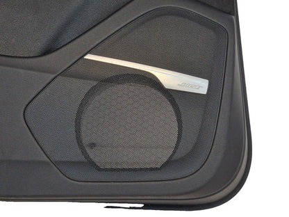 16-20 AUDI Q7 4M REAR LEFT INTERIOR DOOR CARD PANEL ALCANTARA TRIM 4M0867305
