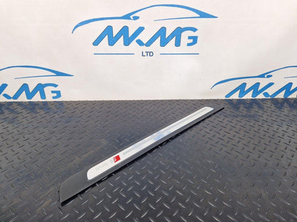 10-18 AUDI A7 4G S-LINE DOOR SILL COVER TRIM FRONT LEFT PASSENGER SIDE 4G8853373