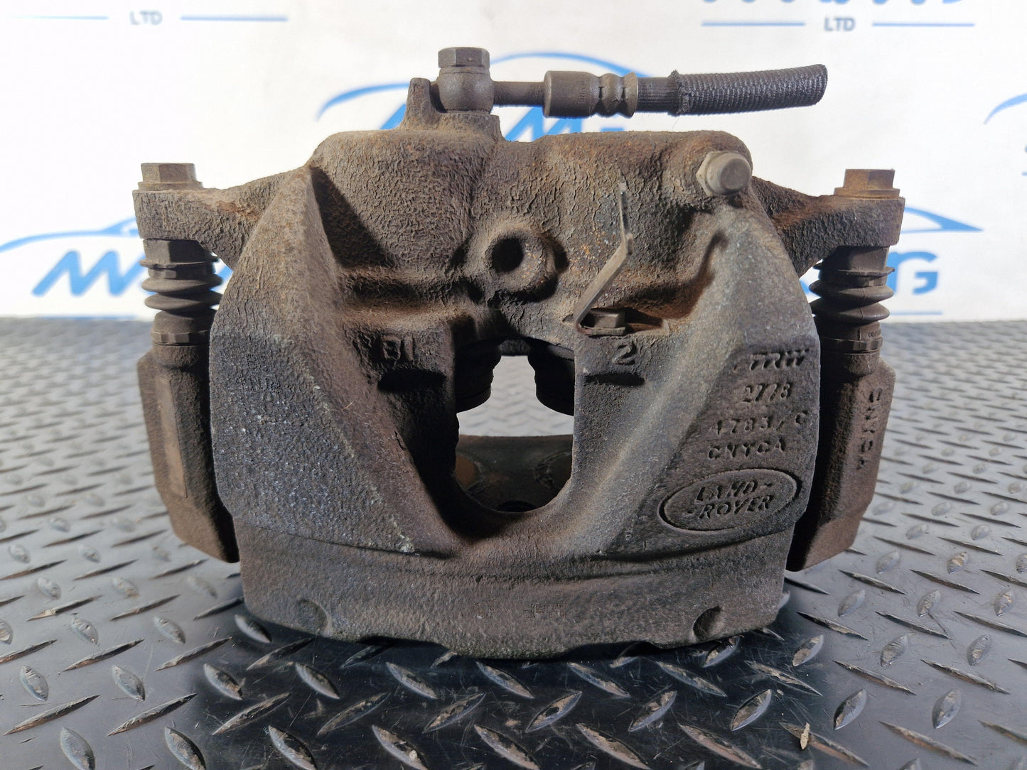 19-ON RANGE ROVER EVOQUE L551 GENUINE FRONT LEFT N/S BRAKE CALIPER