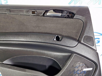 10-15 AUDI Q7 4L GENUINE OEM REAR LEFT SIDE DOOR CARD PANEL TRIM 4L0867305