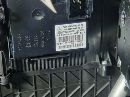 14-21 MERCEDES BENZ C200 W205 INTERIOR HEATER MATRIX CORE & A/C CONTROL MODULE