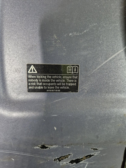Mercedes-Benz Sprinter W907 2.1CDI Genuine Bulkhead Partition