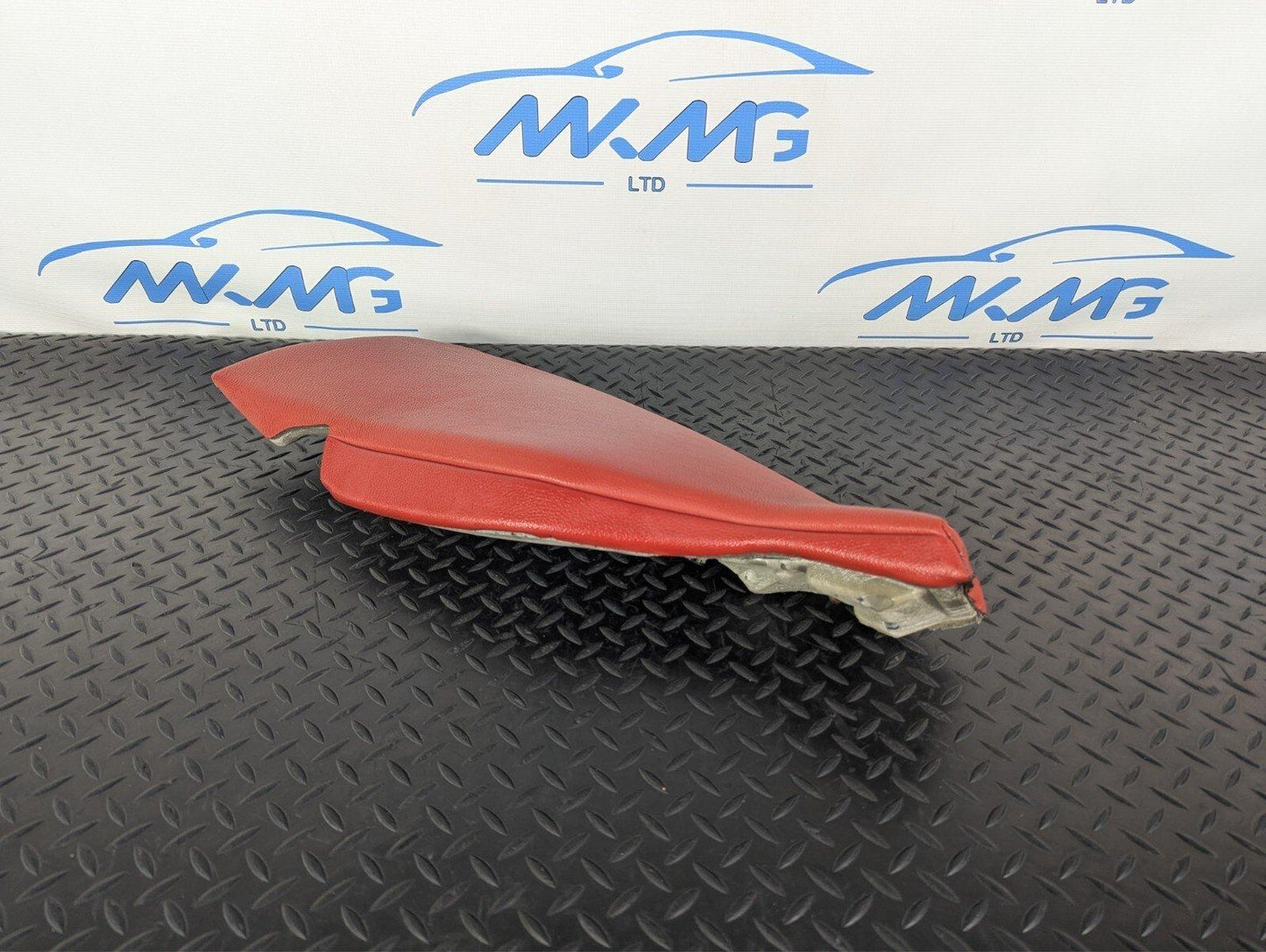 14-16 BMW 2 SERIES F22 REAR RIGHT O/S SEAT BOLSTER PANEL RED LEATHER 7320252