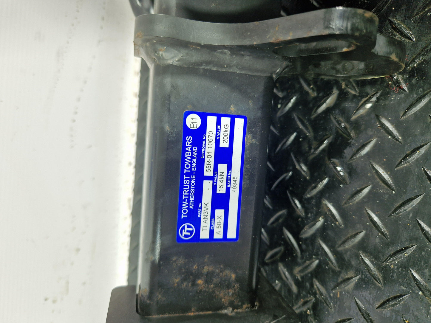 RANGE ROVER EVOQUE L538 TOW-TRUST TOW BAR TLAN3VK 55R-01 10670 A50-X