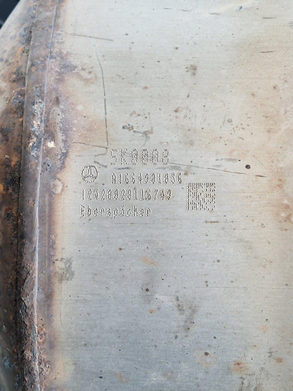 11-19 MERCEDES BENZ ML GLE W166 350CDI CAT CATALYTIC CONVERTER A1664901036