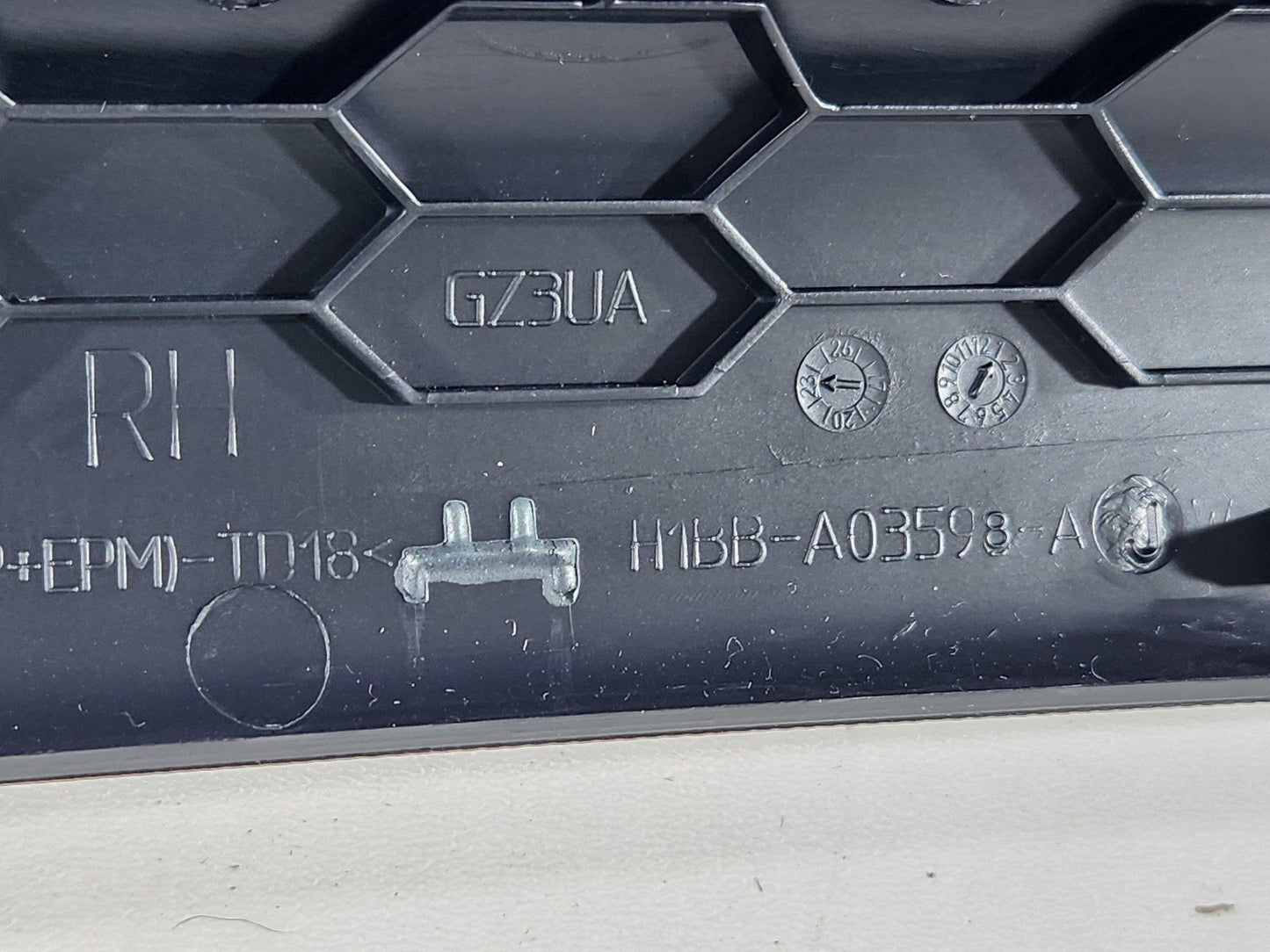 Ford Fiesta MK6 Hatchback Front Right Side A-Pillar Trim Genuine H1BB-A03598-A