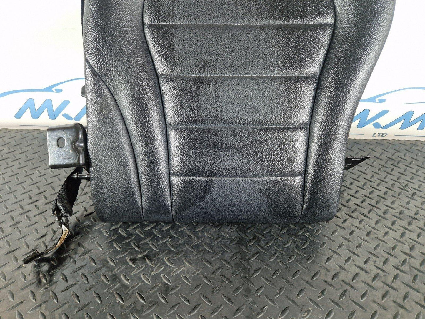 14-21 MERCEDES BENZ C300h W205 REAR LEFT N/S SEAT BLACK LEATHER BACKREST