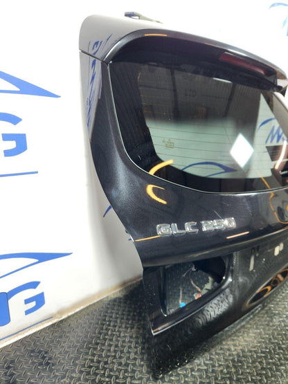 16-22 MERCEDES BENZ X253 REAR TAILGATE BOOTLID WITH GLASS IN OBSIDIAN BLACK 197