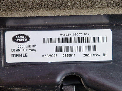 2019-ON  LAND ROVER DISCOVERY L550 LCI COMPLETE HEATER MATRIX BOX K8D2-19B555-BF