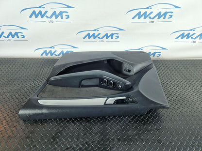 12-17 AUDI Q5 8R OEM FRONT RIGHT O/S DOOR CARD PANEL ALCANTARA TRIM 4G2867104B