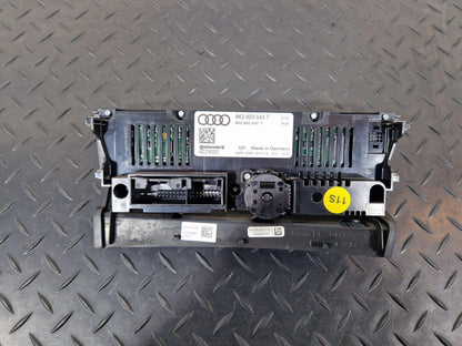 12-17 AUDI S5 CONVERTIBLE A/C AIR CONDITION HEATER CLIMATE CONTROL SWITCH PANEL
