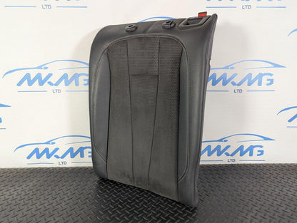 16-19 AUDI A4 B9 S-LINE OEM REAR LEFT N/S HALF BLACK HALF LEATHER SEAT BACKREST
