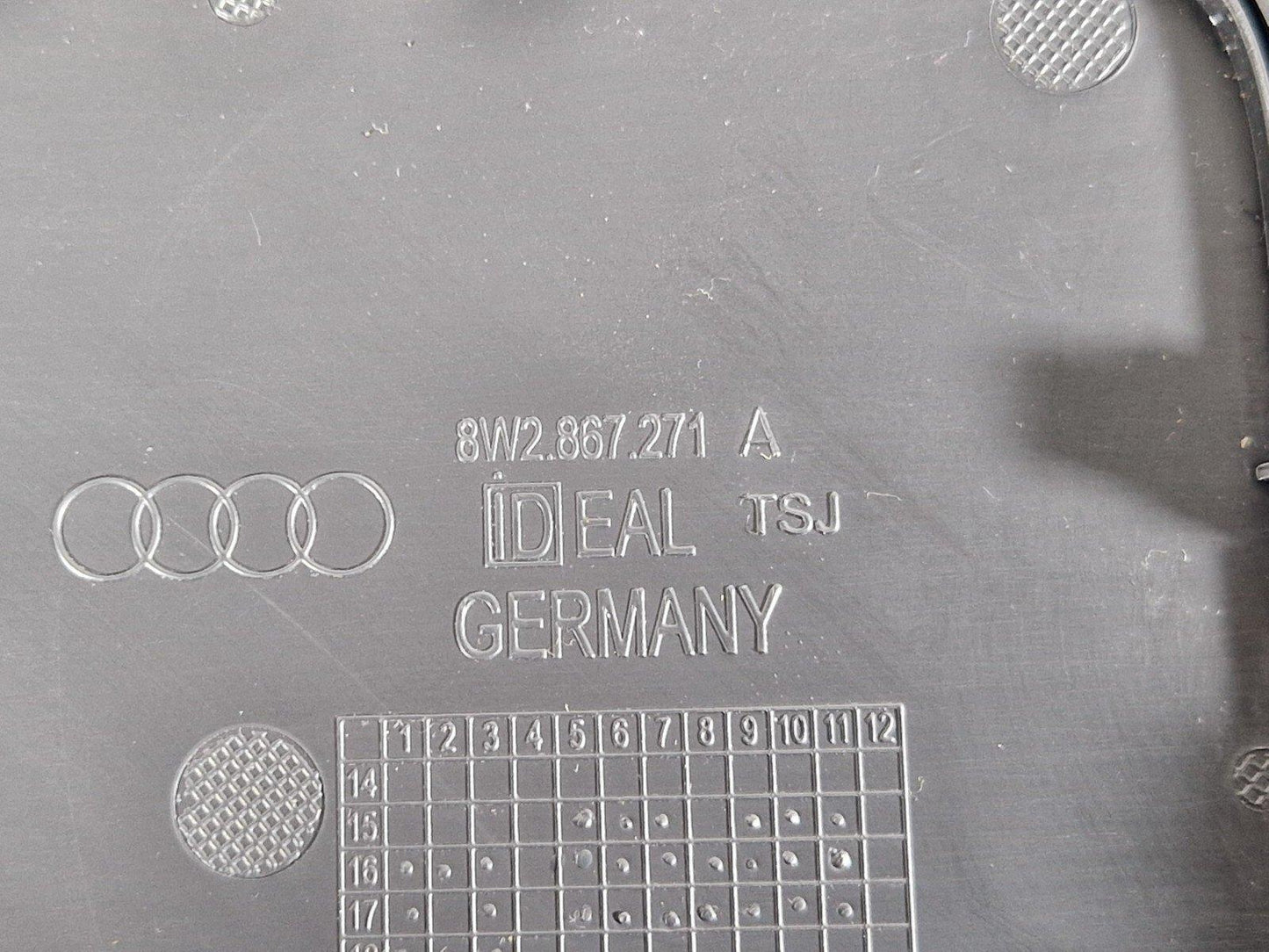 16-24 AUDI A5 F5 GENUINE FRONT LEFT A-PILLAR TRIM 8W6867271