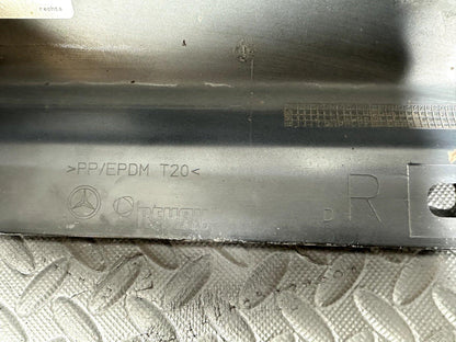 14-21 MERCEDES BENZ C300 W205 GENUINE RIGHT SIDE SKIRT IN BLACK A2056900240