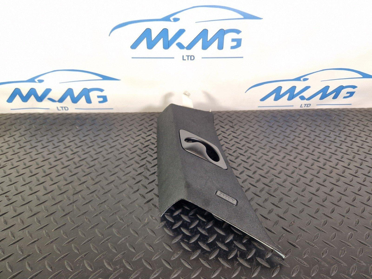 10-13 BMW X5 E70 LCI PILLAR TRIM COVER PANEL BLACK LEFT PASSENGER SIDE 7129756