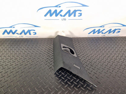 10-13 BMW X5 E70 LCI PILLAR TRIM COVER PANEL BLACK LEFT PASSENGER SIDE 7129756