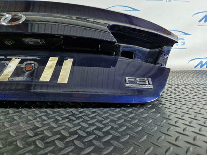 10-17 AUDI A8 4H SALOON GENUINE REAR TAILGATE / BOOTLID IN BLUE LZ5D