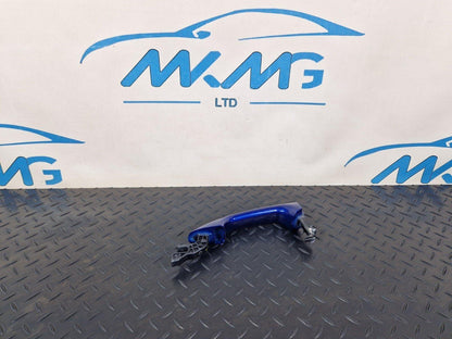 14-21 MERCEDES BENZ C200 W205  REAR DRIVER SIDE DOOR HANDLE IN BRILLIANT BLUE