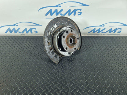 10-15 AUDI Q7 4L REAR WHEEL CARRIER KNUCKLE BRAKE DISC PLATE LEFT N/S 7L8505435A