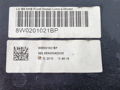 16-19 AUDI A4 B9 GENUINE DIESEL ENGINE FUEL TANK WITH PUMP  8W0201021BP
