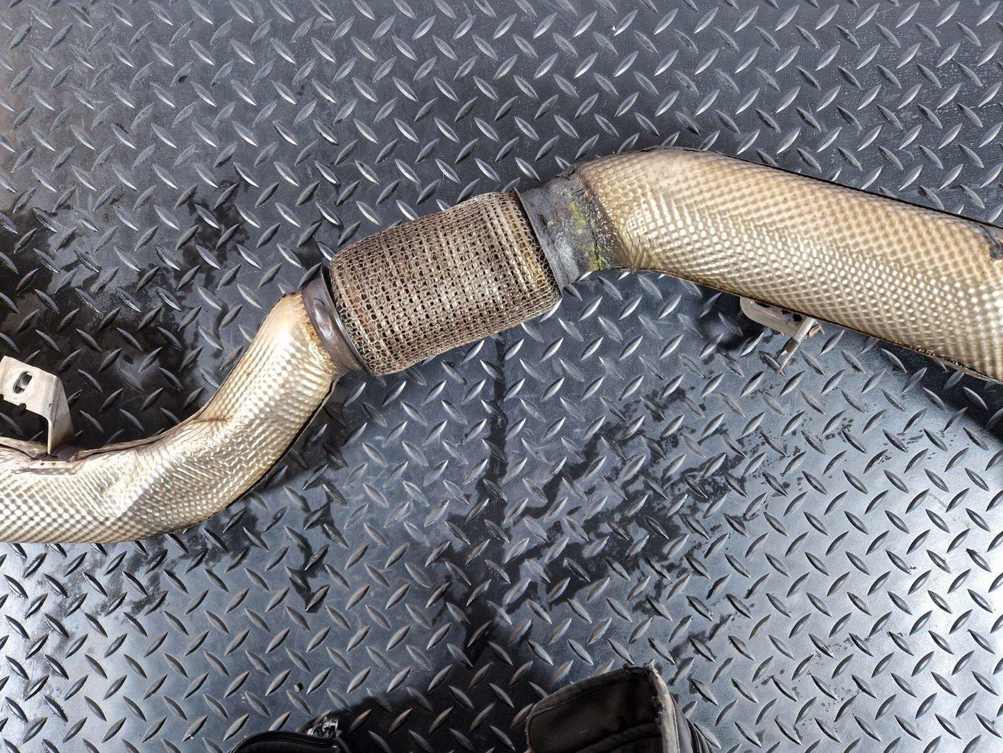 12-18 AUDI A6 C7 EXHAUST DOWN FLEXI PIPE 4G0253350G
