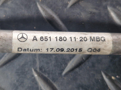 14-21 MERCEDES BENZ C300h W205 TURBOCHARGER OIL FEED  LINE A6511801020