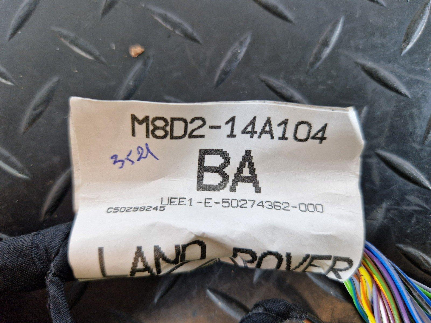 19-ON RANGE ROVER EVOQUE L551 GENUINE A/C HEATER CONTROL WIRING M8D2-14A104BA