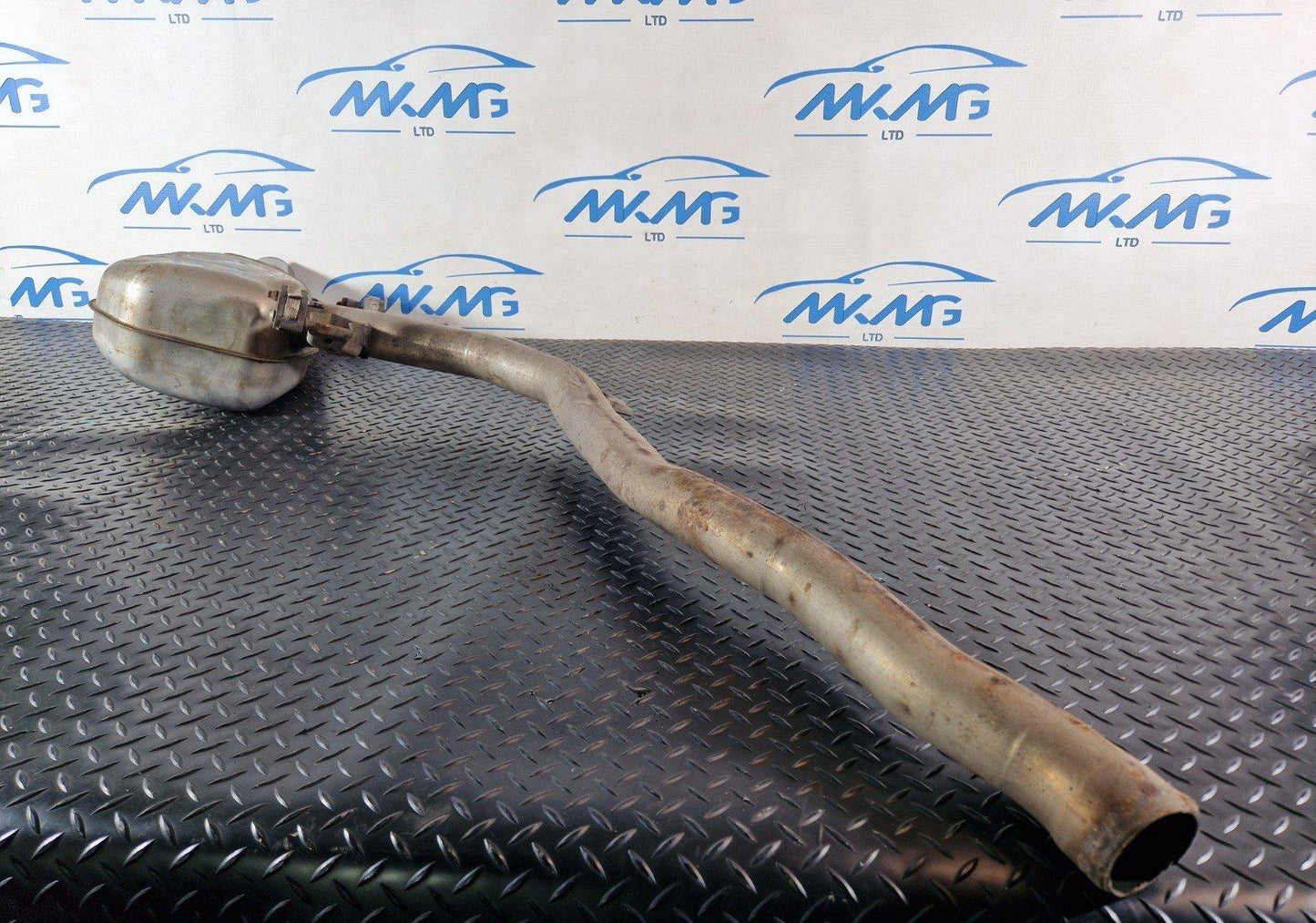 11-18 BMW 6 SERIES F13 GENUINE EXHAUST BACK BOX LEFT SIDE 7812394