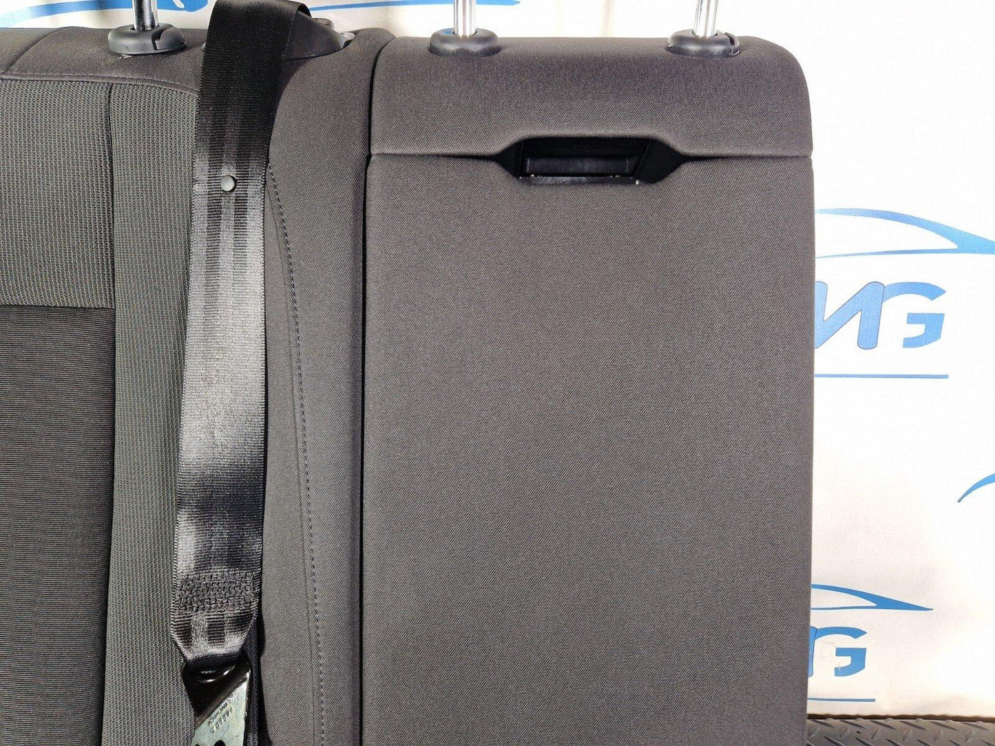 16-19 AUDI A4 B9 REAR RIGHT O/S DRIVER SIDE CLOTH SEAT BACKREST & ARMEST