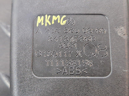 14-21 MERCEDES BENZ C220D W205 REAR LEFT PASSENGER SIDE N/S SEATBELT A2058600369