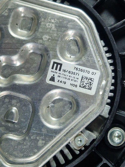 14-21 BMW 2 SERIES F45 F46 218D GENUINE COOLANT RADIATOR & FAN 7617630 7617608