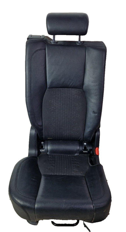 14-19 LAND ROVER L550 DISCOVERY 2ND ROW RIGHT O/S SIDE BLACK LEATHER SEAT