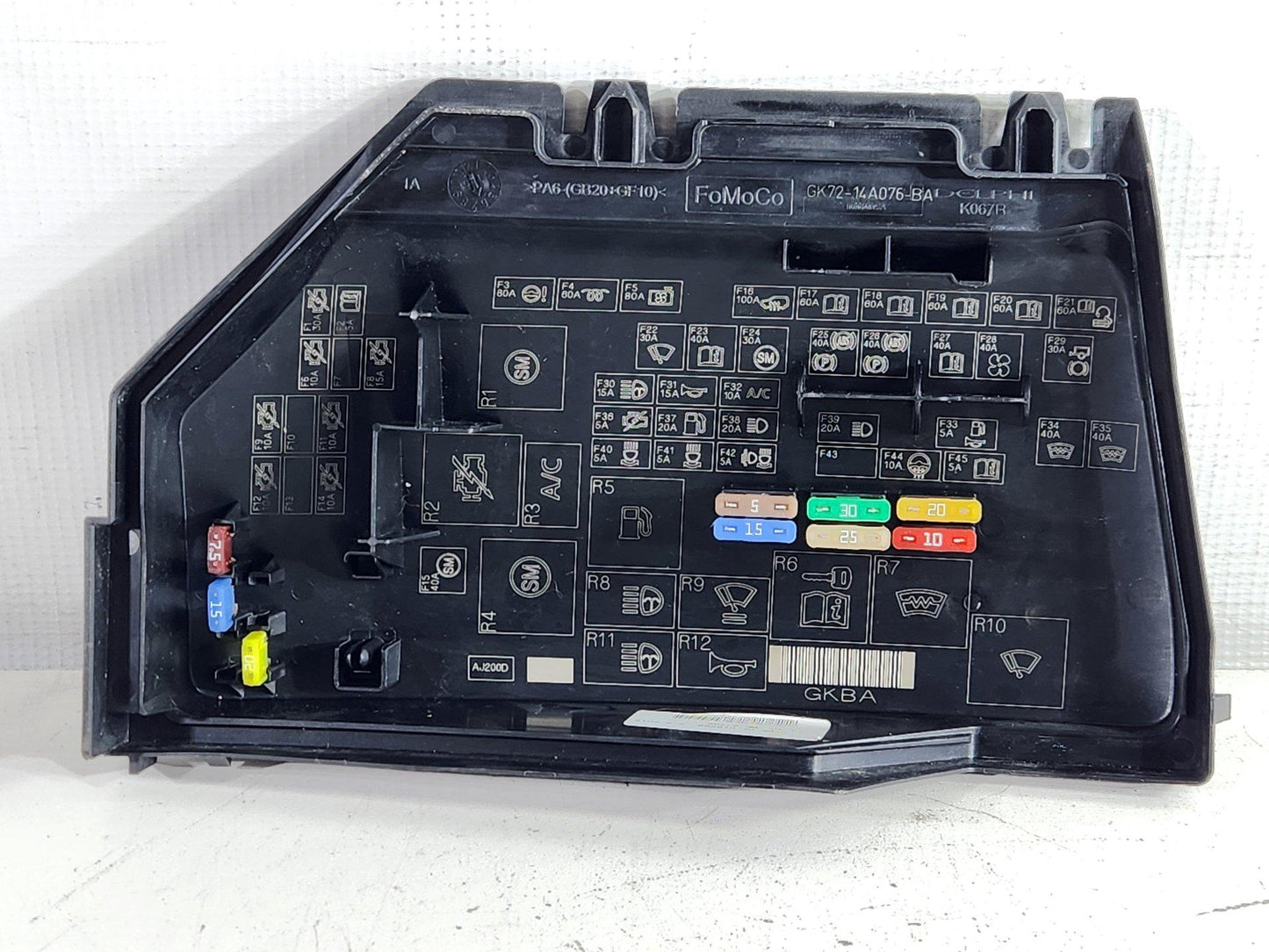 Range Rover Evoque L538 Genuine Fuse Box Cap Cover Trim GK72-14A076-BA