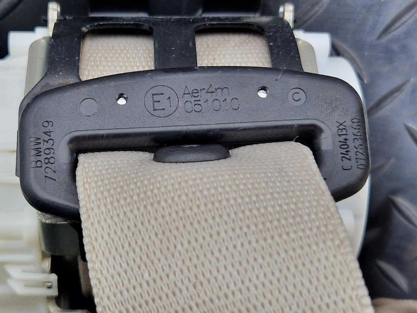 11-18 BMW 6 SERIES F06 REAR SEAT BELT FITS RIGHT & LEFT 7289349