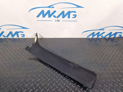 11-18 BMW 6 SERIES F06 A PILLAR TRIM DRIVER RIGHT SIDE COVER BLACK 8051014